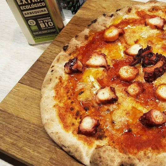 Pizza de pulpo á feira