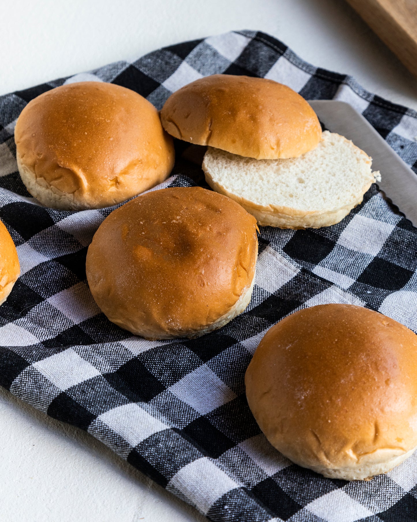 Pan brioche artesano mini hamburguesa 8 uds.