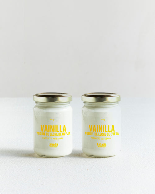 yogures de vainilla