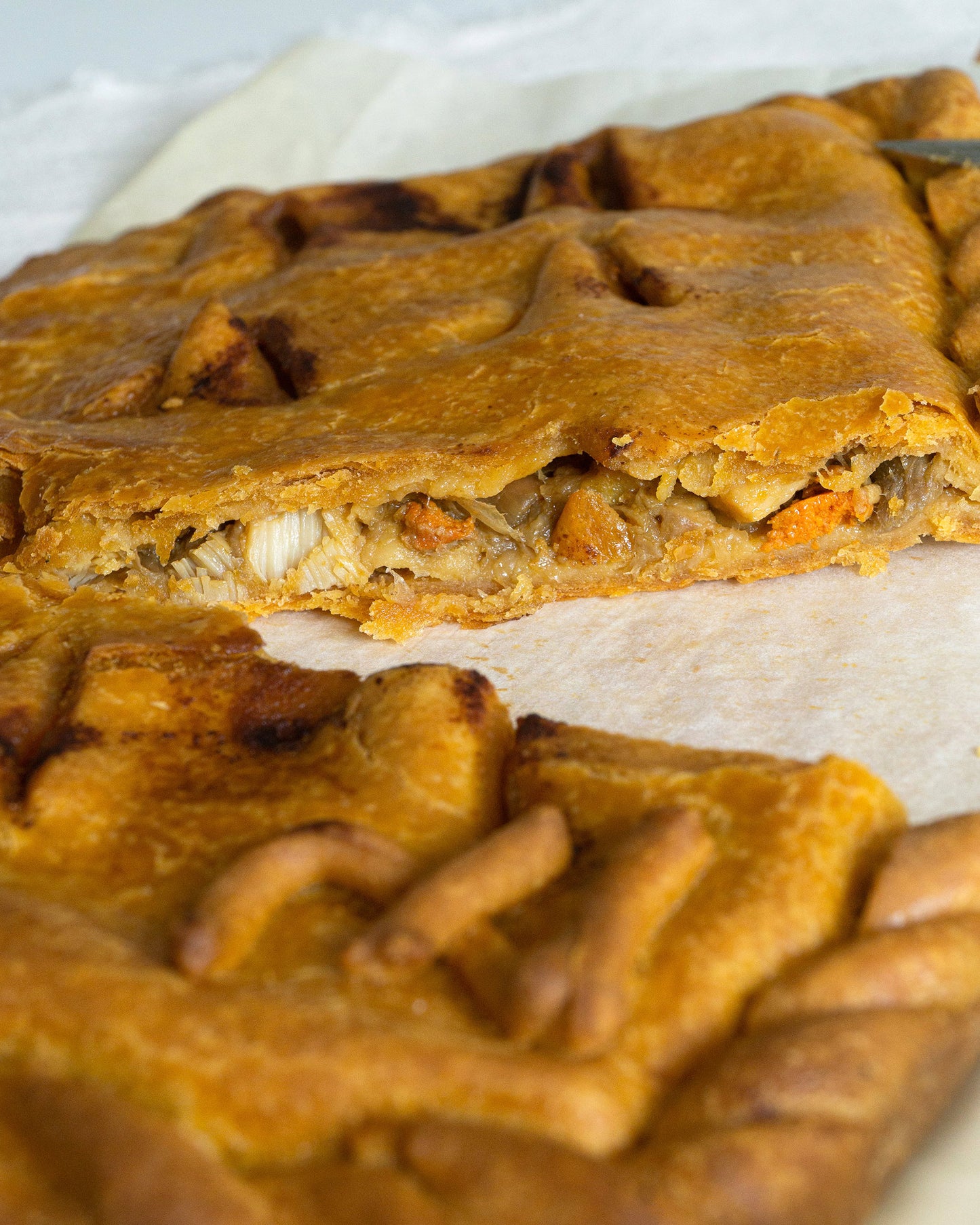 Empanada de vieiras