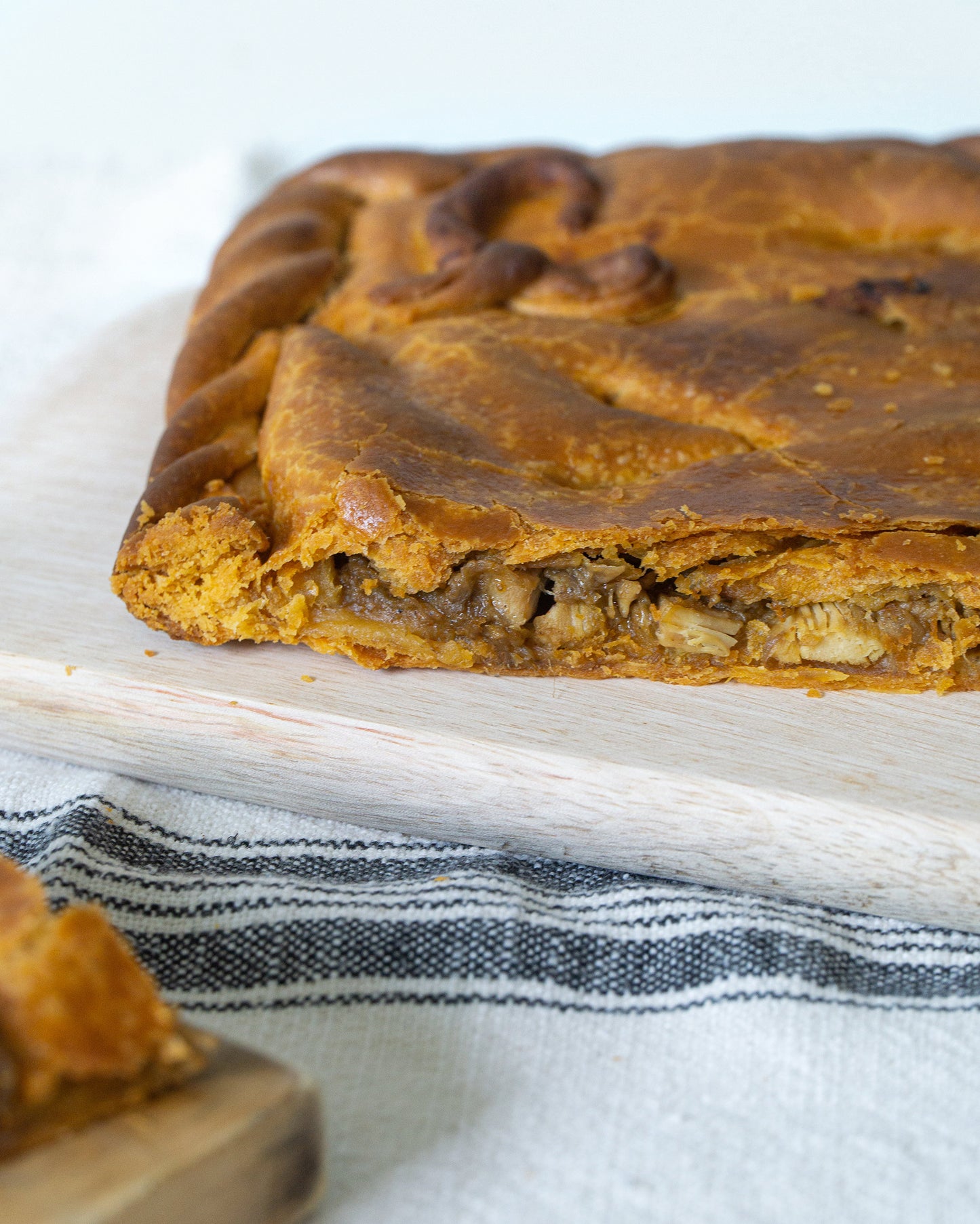 Empanada de pollo al curry