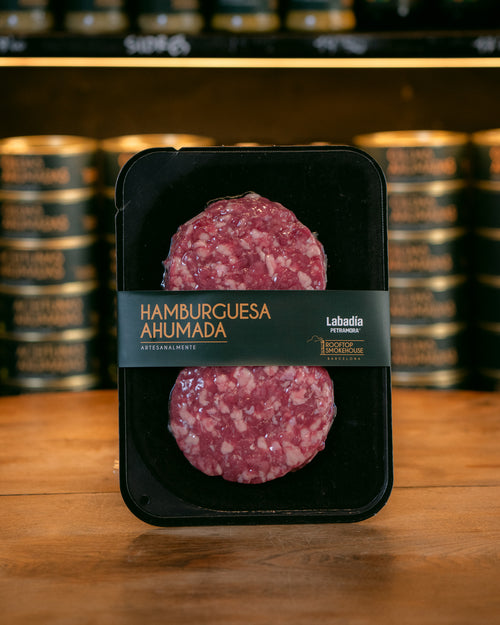 Hamburguesa de ternera ahumada 220 g