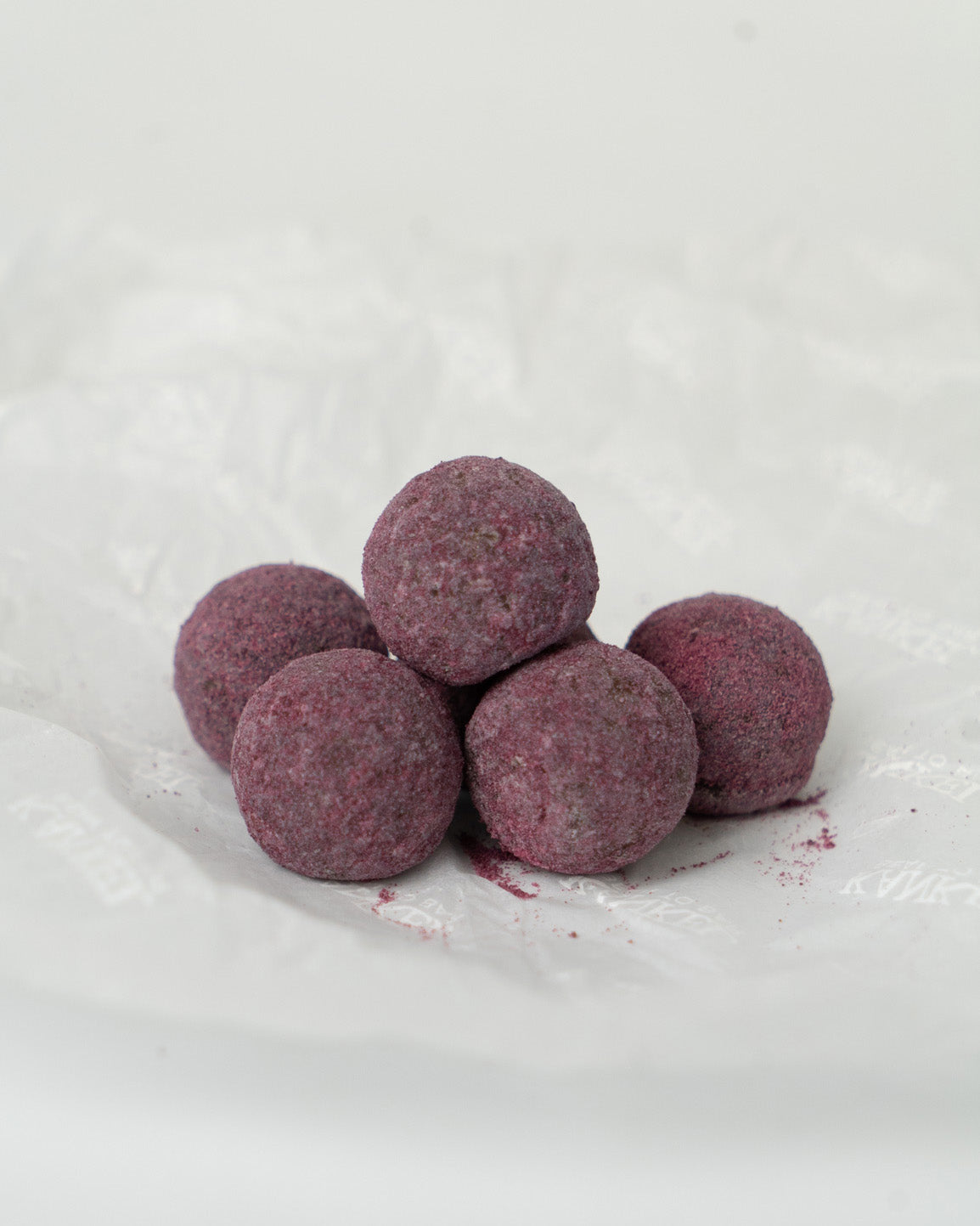 Trufas de chocolate y vino tinto