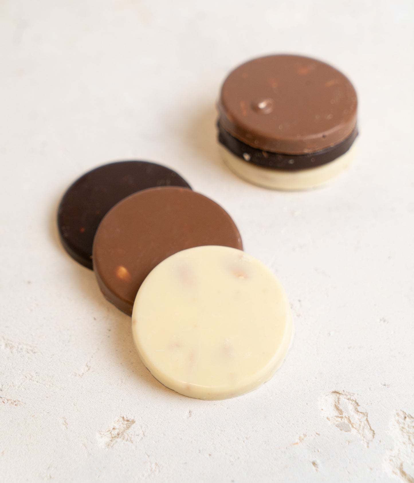 Mini tortas 3 Chocolates artesanos 180 g