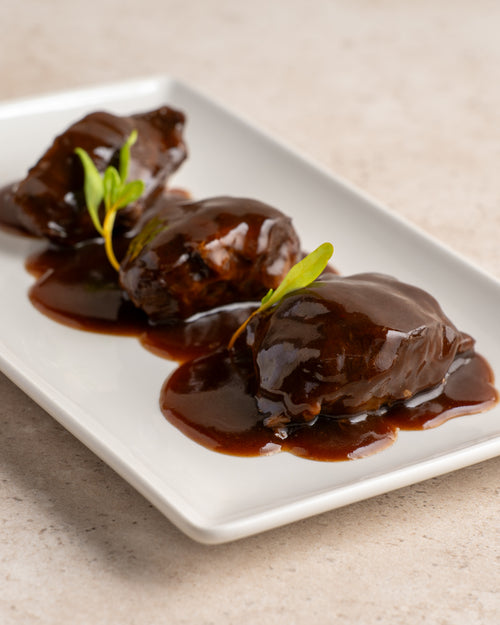 Carrilleras de cerdo al vino tinto 350 g