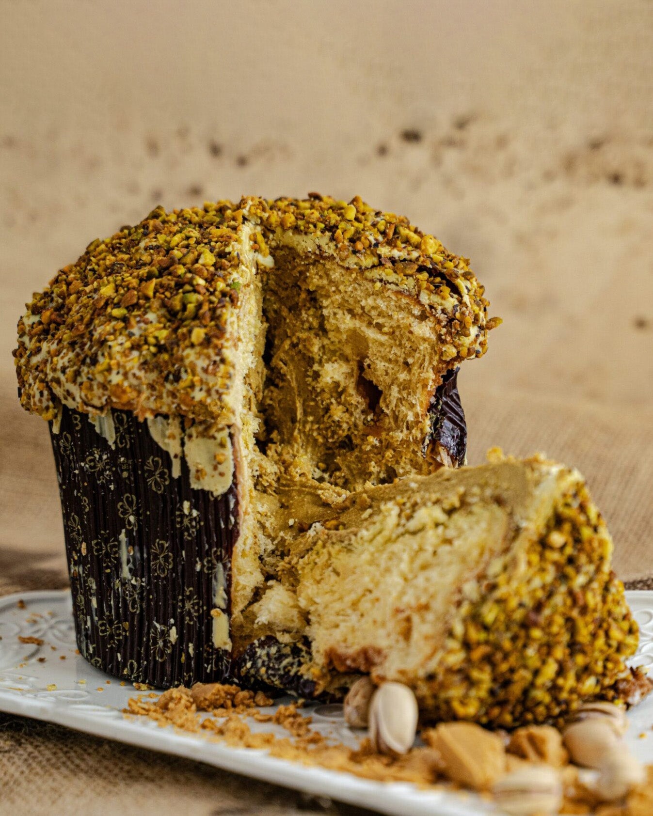 Panettone de Turrón de Pistacho 1,1 kg
