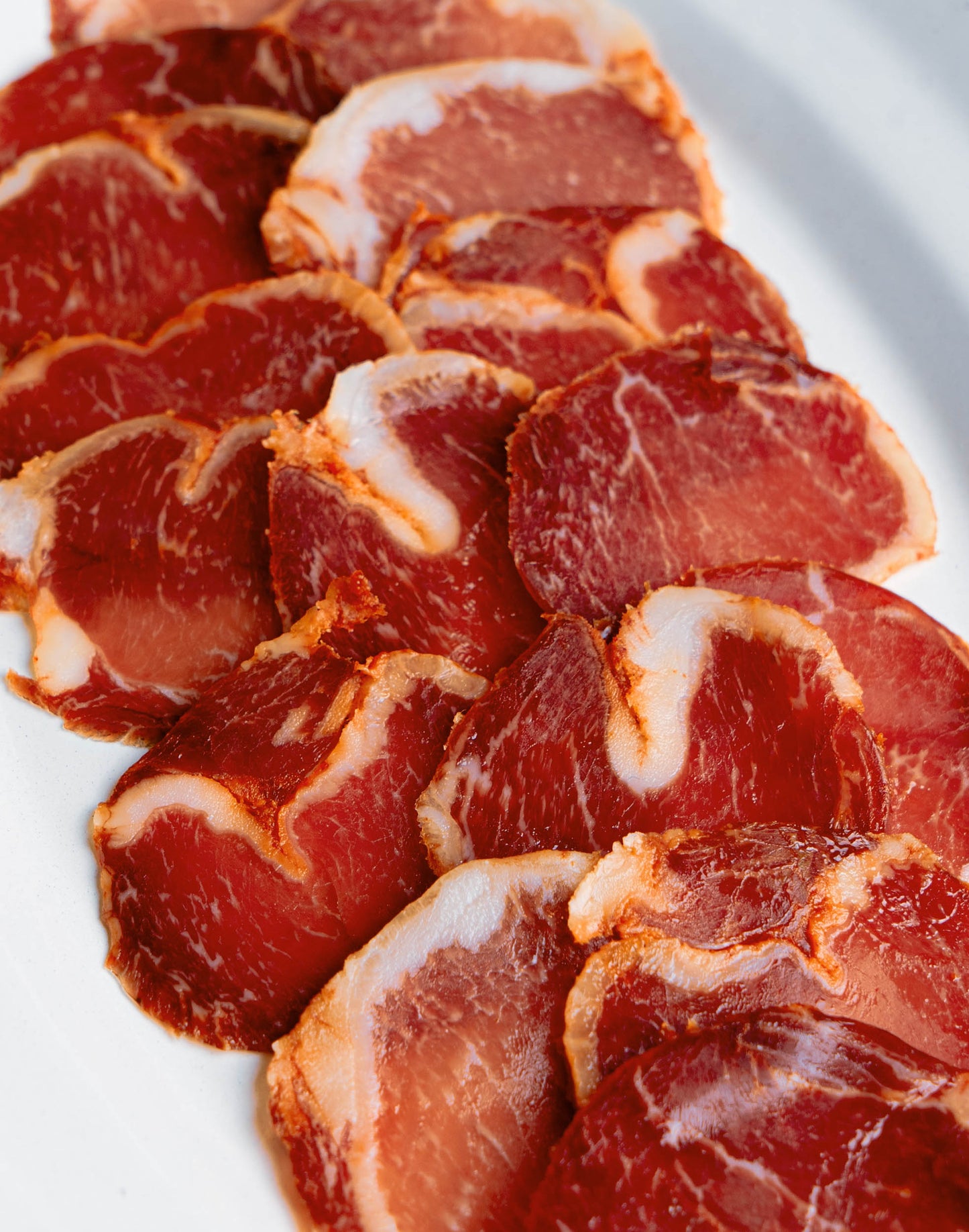 Lomo bellota 100% Iberico cortado a mano estuche 50 + 50 g