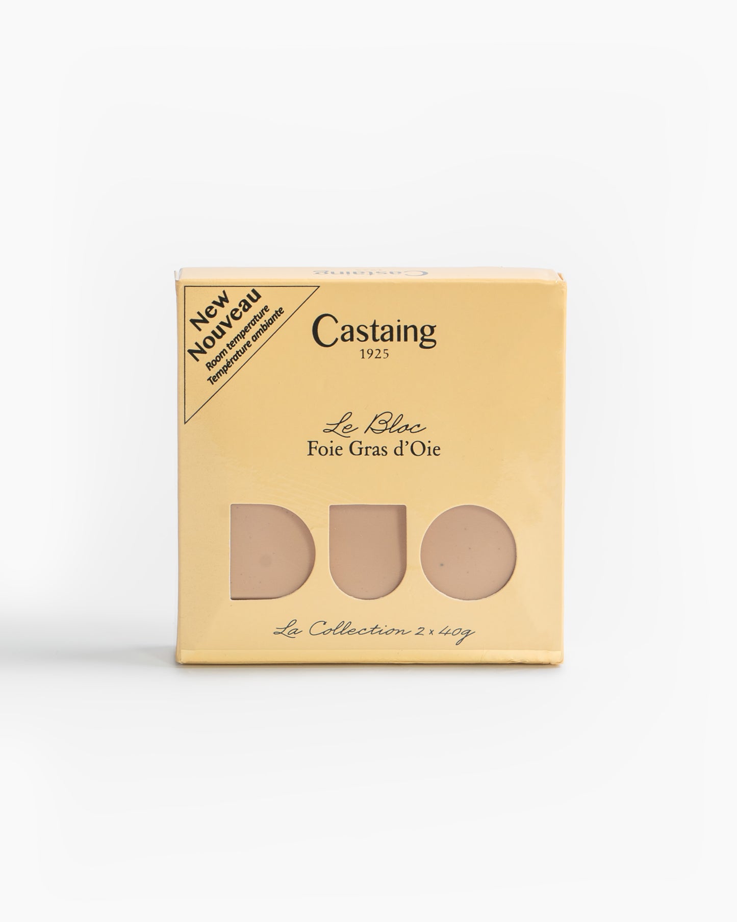 Bloc de Foie gras de oca Castaing 2 x 40 g