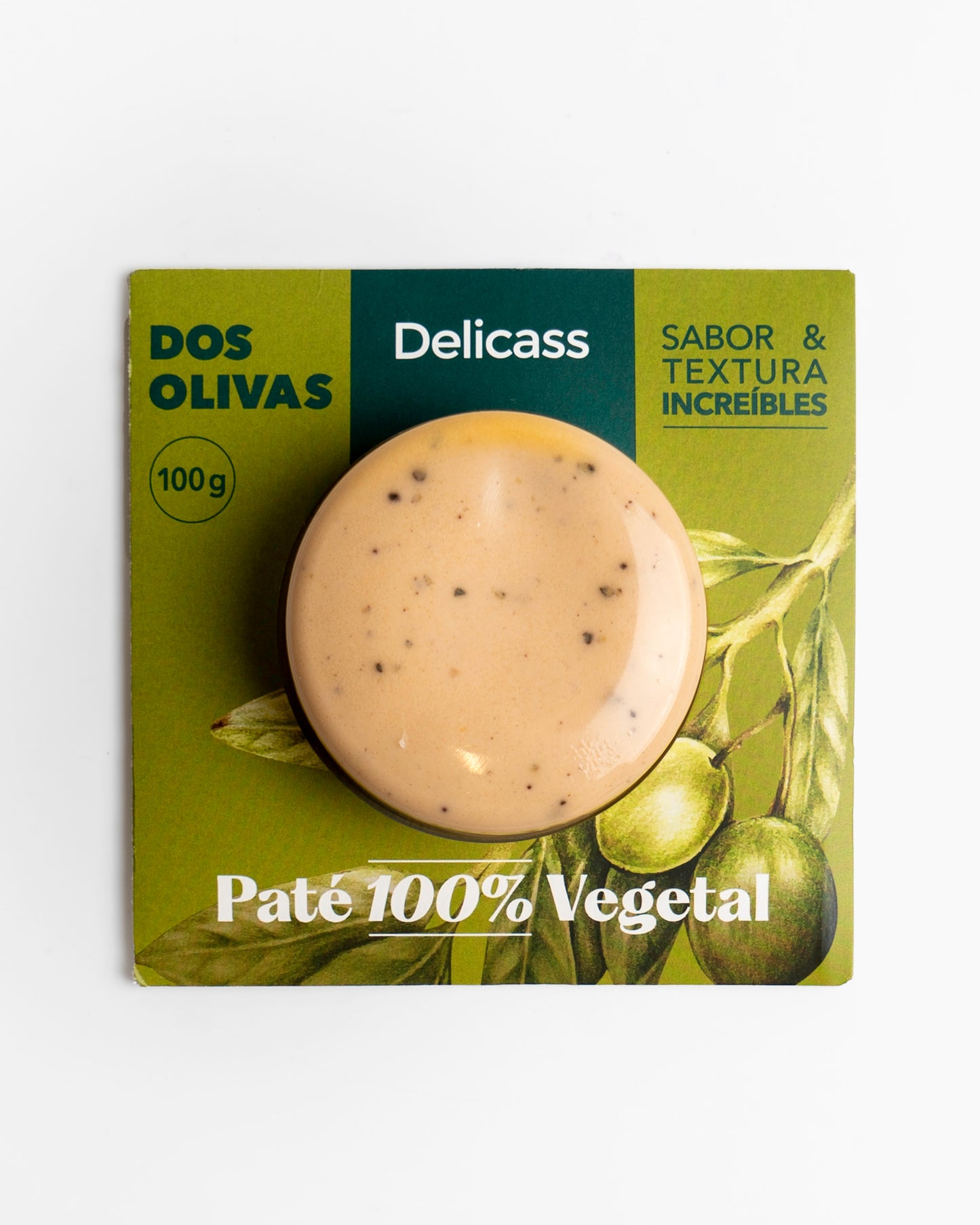 Paté vegetal con aceitunas 100 g