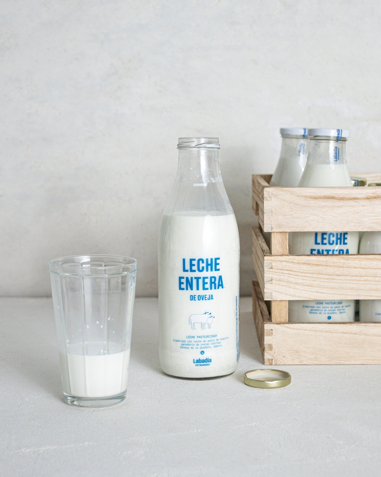 Leche fresca de oveja 1L.