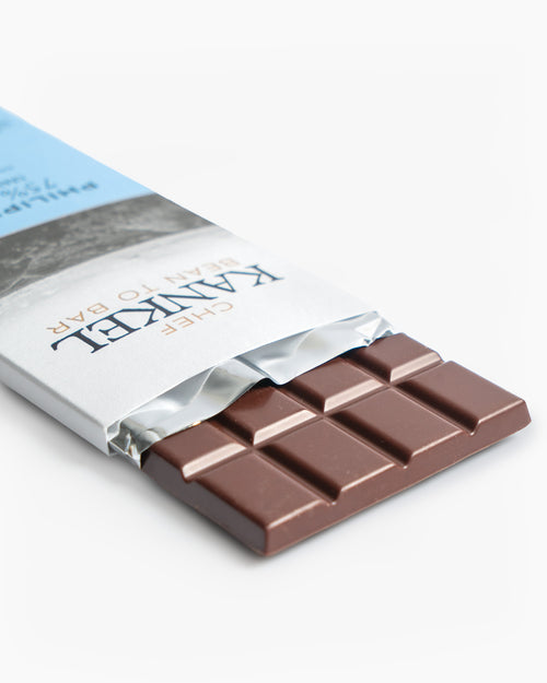 Tableta de chocolate 75% cacao origen Filipinas