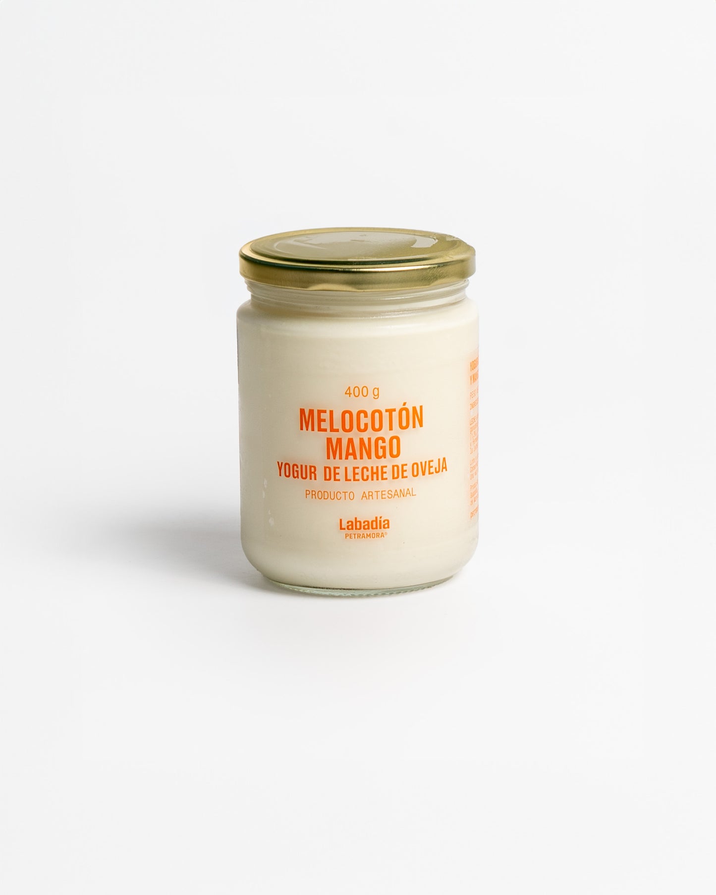 yogur de oveja de melocoton y mango
