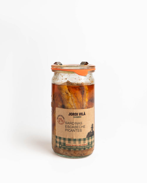 Sardinas en escabeche picante