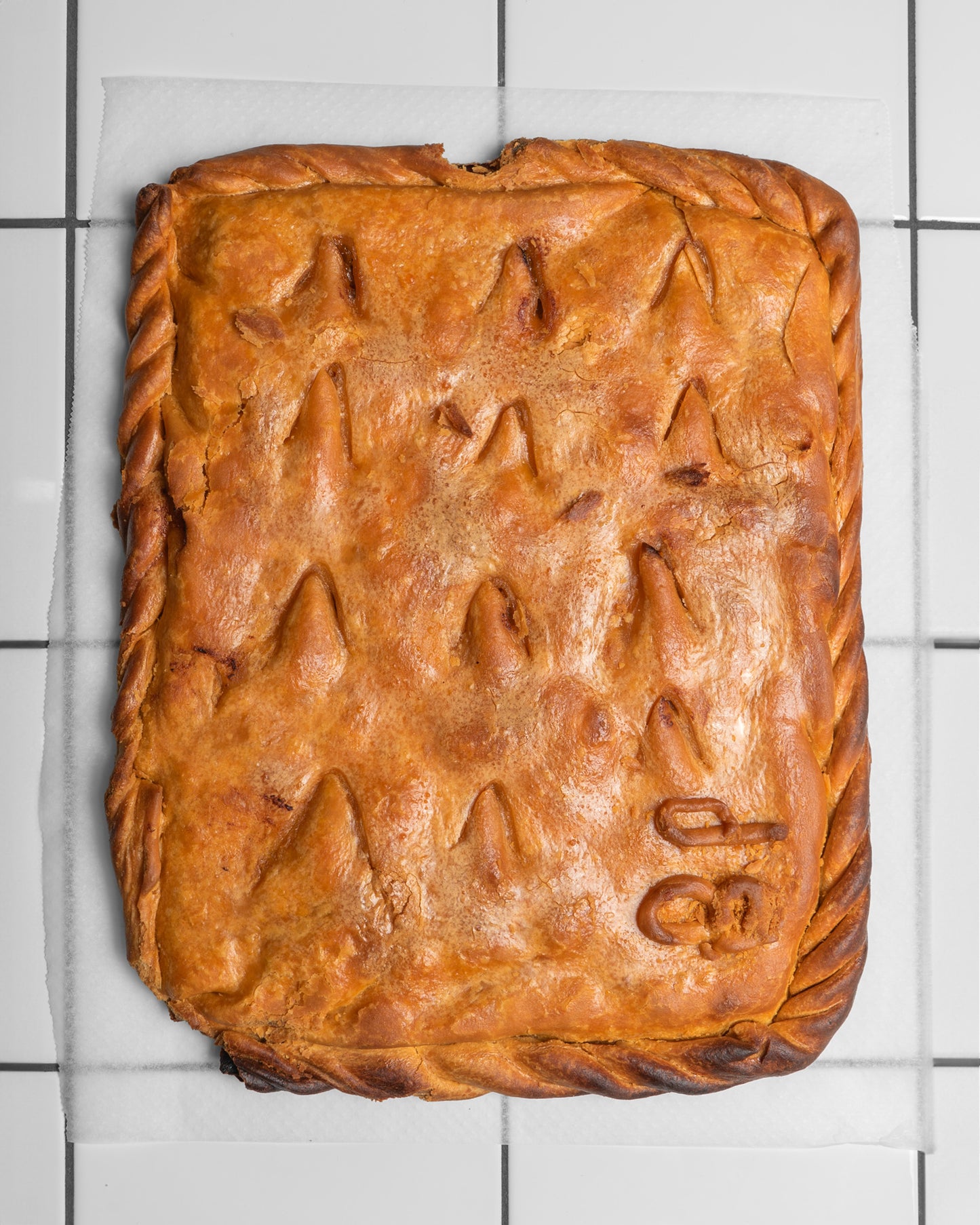 empanada bacalao y pasas