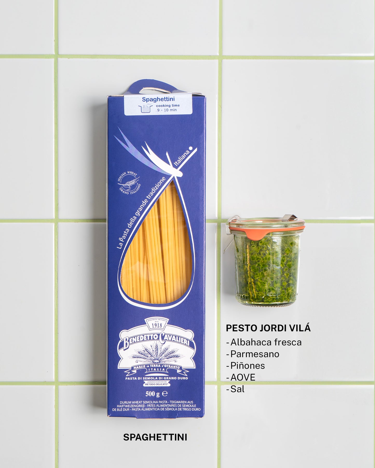 Pasta pesto