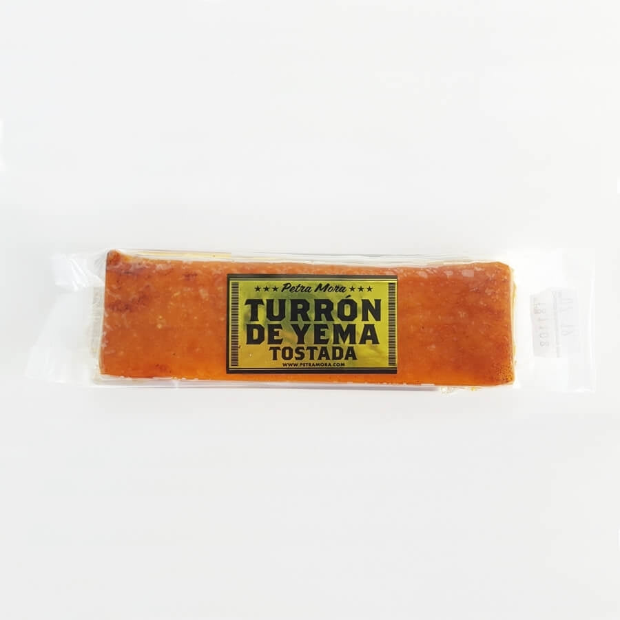 Barra de turrón de yema tostada 80 g