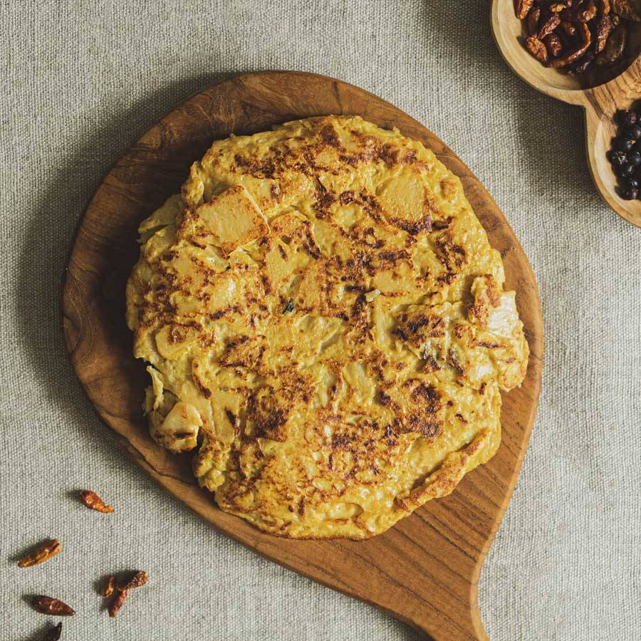 Tortilla de patatas con cebolla 400 g