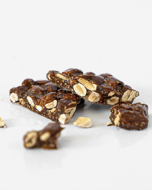 Barra de turrón de guirlache 80 g