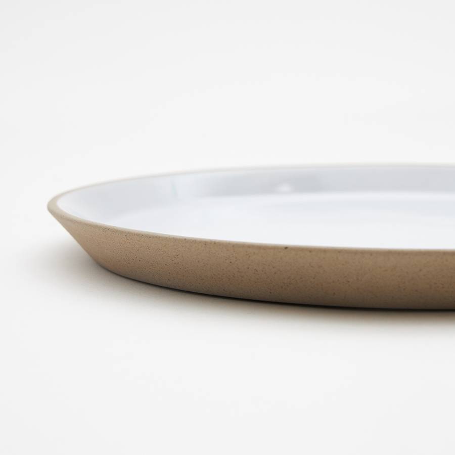 Plato para tartas de gres beige