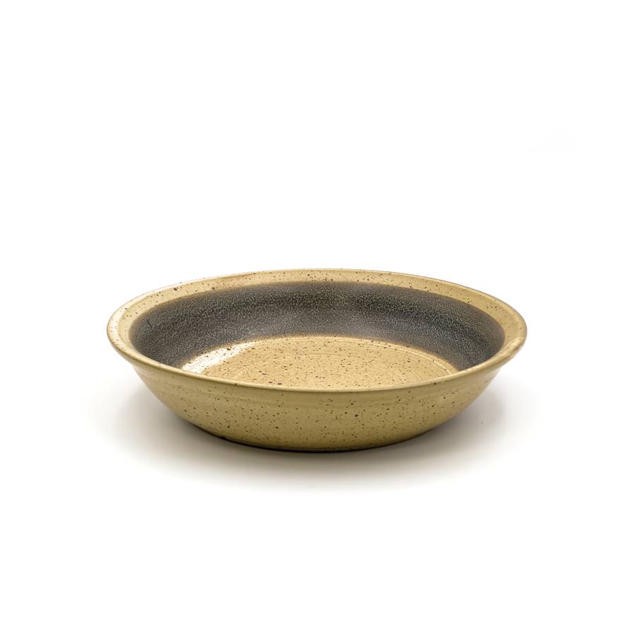 Plato Hondo de gres Solange