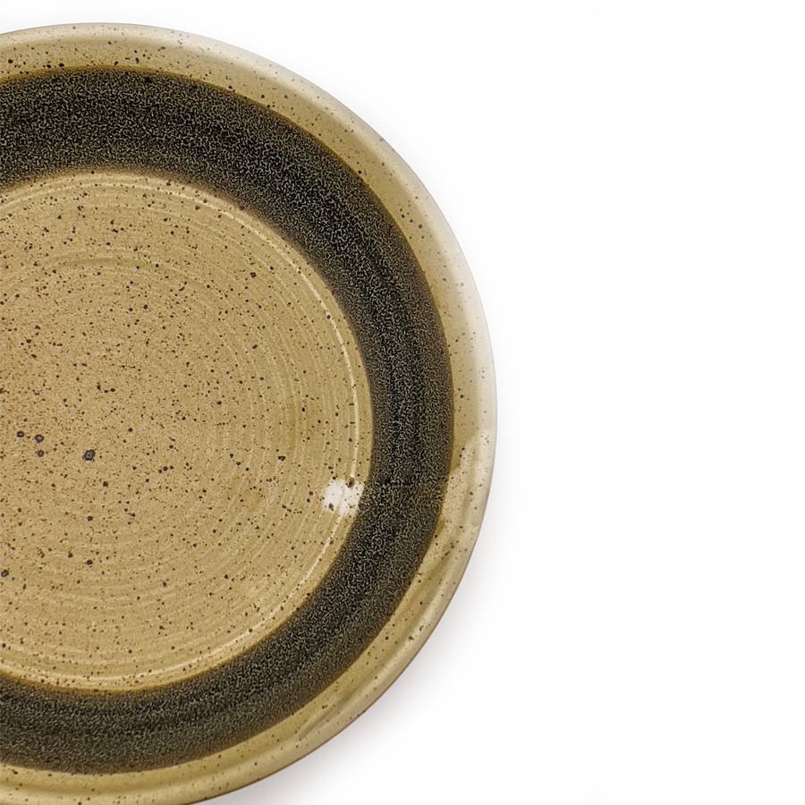 Plato Hondo de gres Solange