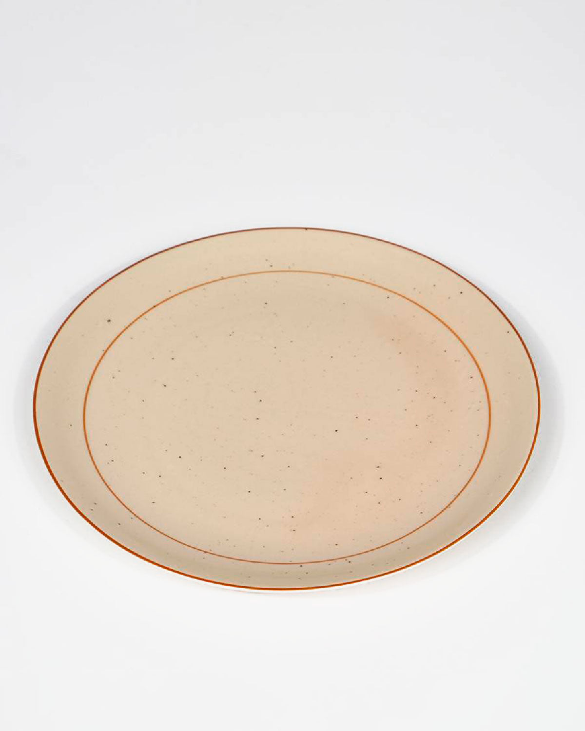 Plato postre color sand