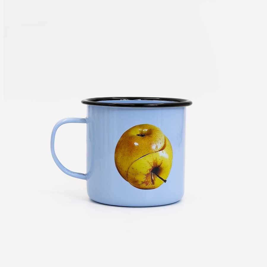 Taza esmaltada Manzana