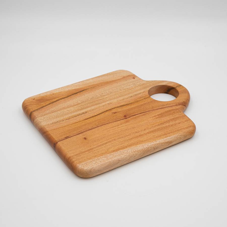 Tabla cuadrada Caoba
