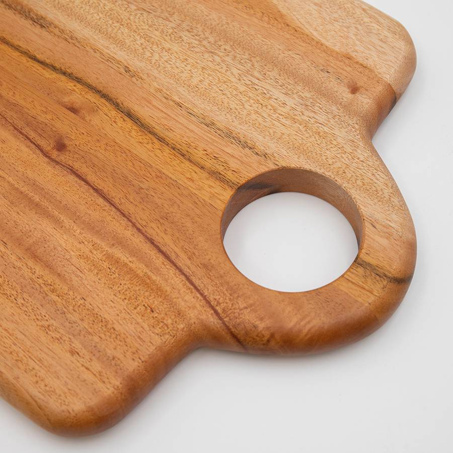 Tabla cuadrada Caoba
