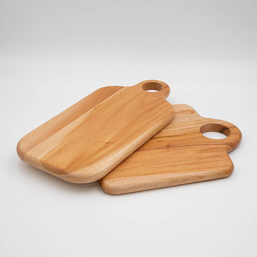 Tabla cuadrada Caoba