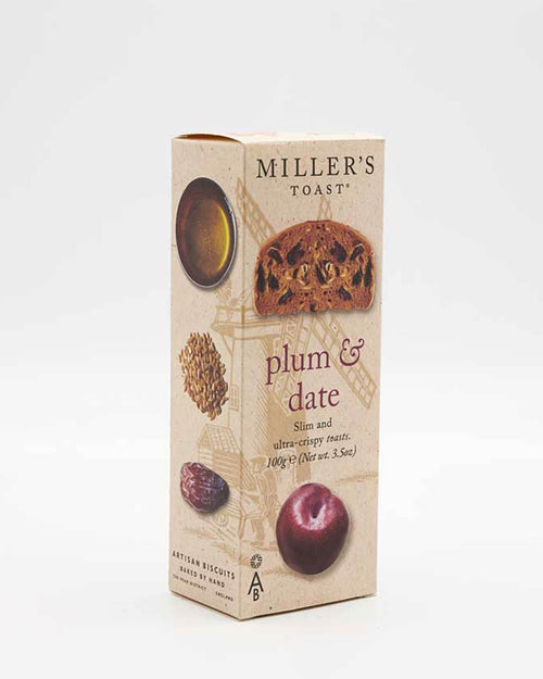 Miller´s toast- Tostadas ciruelas y dátiles