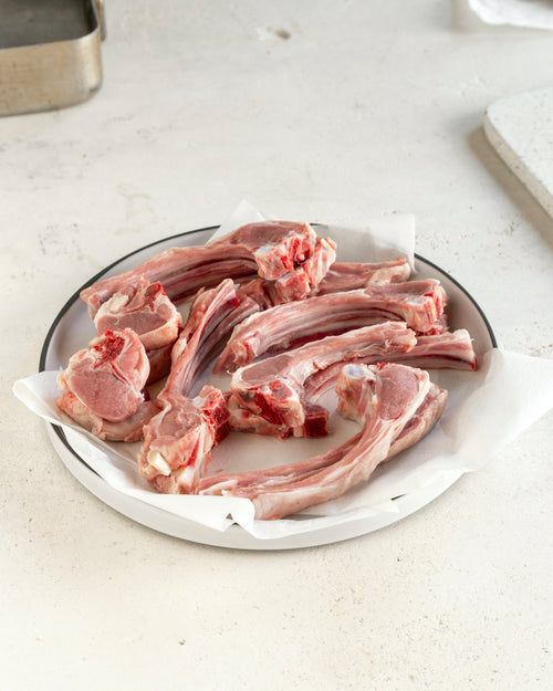 chuletillas de cordero lechal