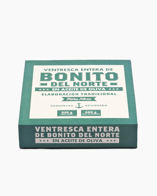 Ventresca entera de bonito del Norte con piel