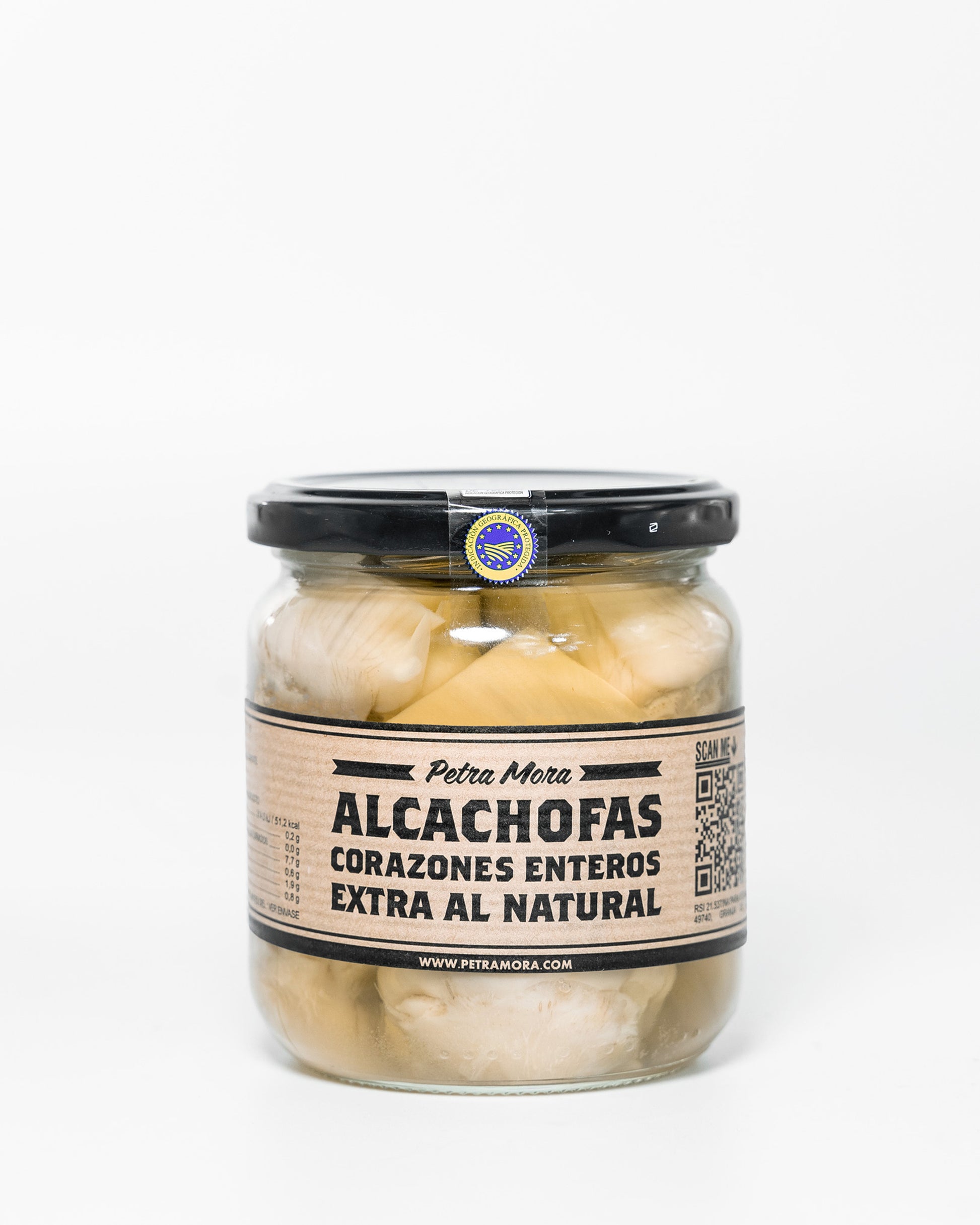 Corazones de alcachofa IGP Tudela 7-9 frutos 345g