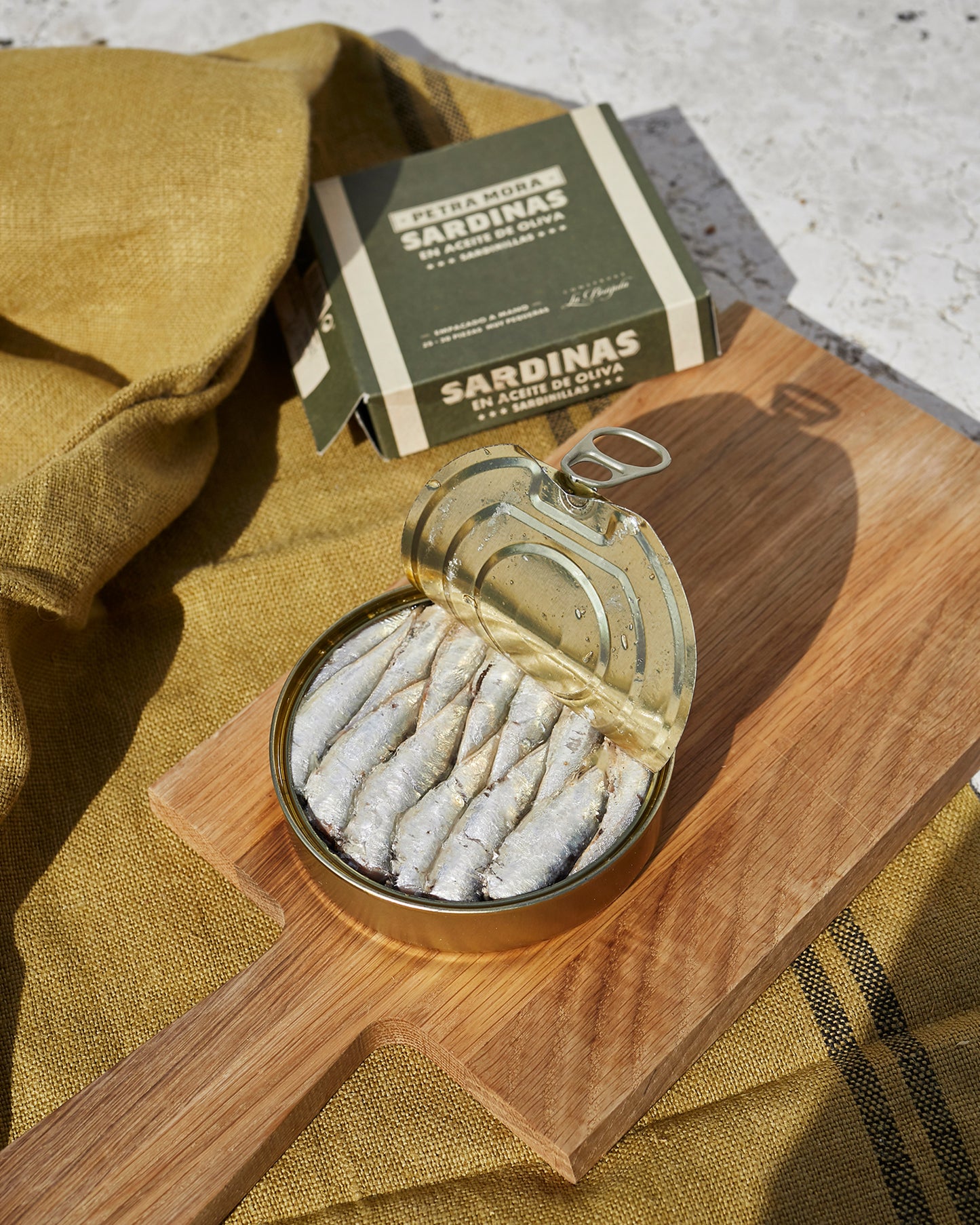 Sardinillas aceite oliva muy pequeñas 25-30 115 g