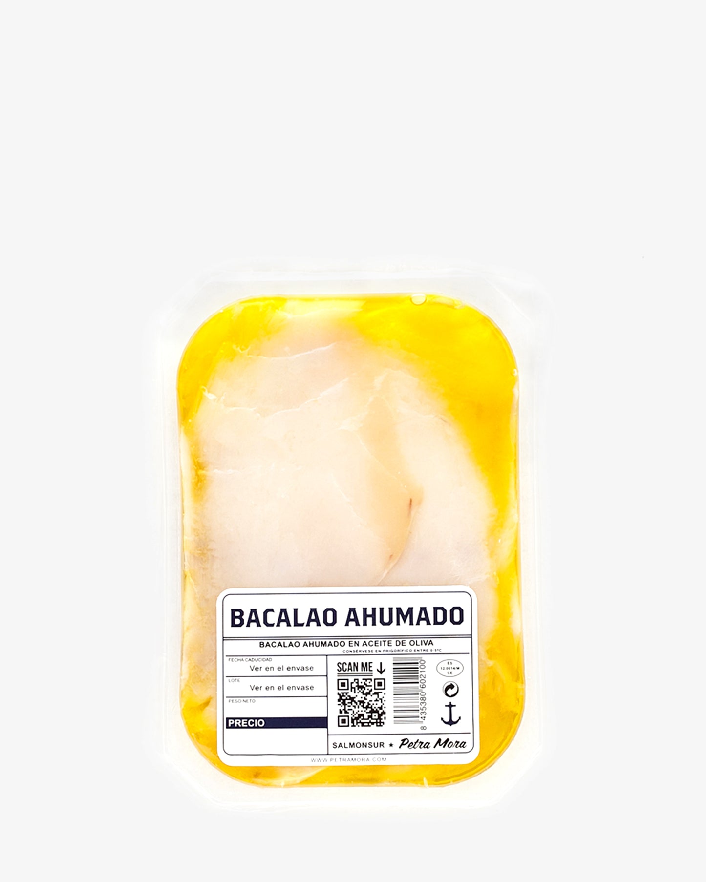 Bacalao ahumado en aceite de oliva 80 g