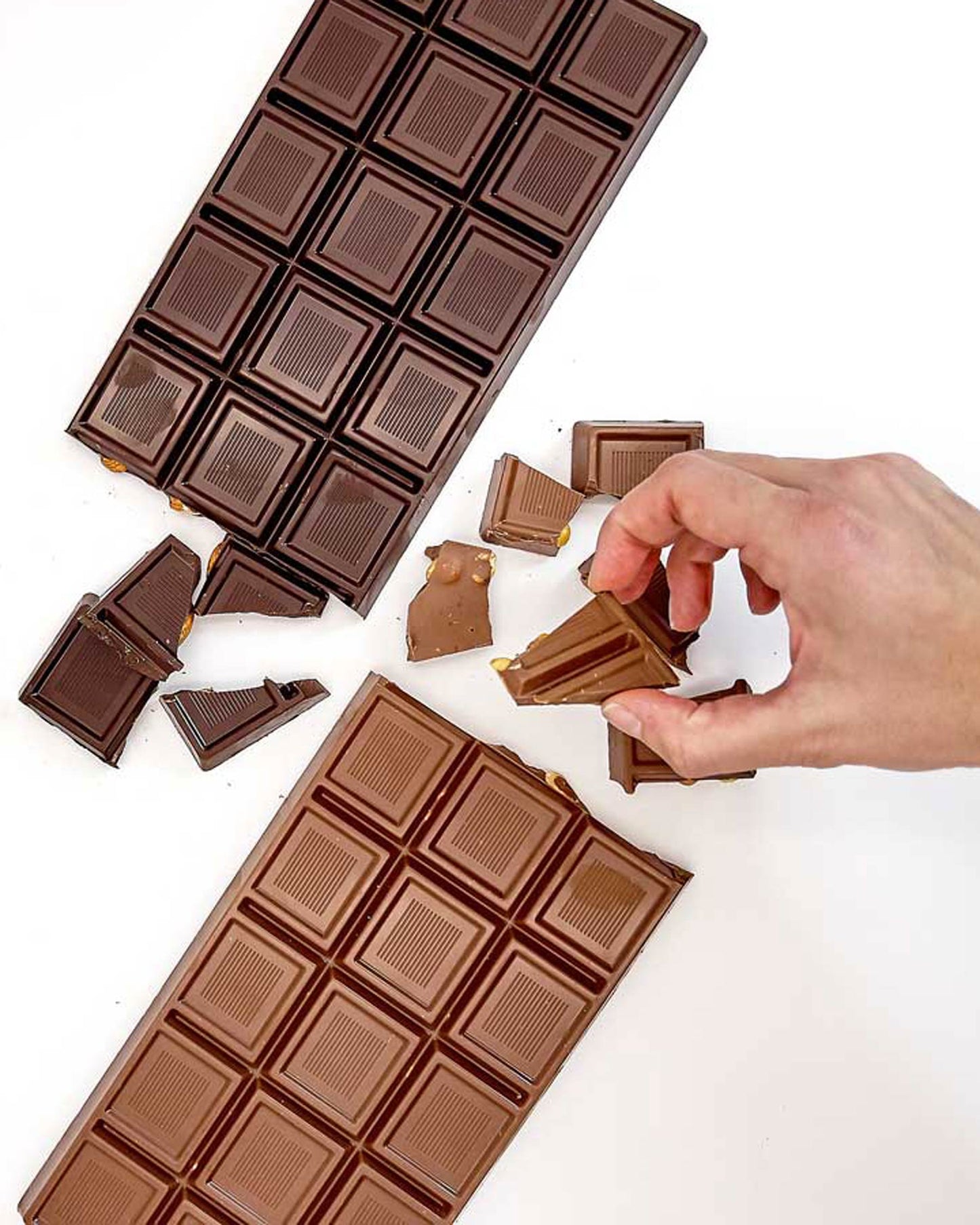 Chocolate negro con almendras King Size 400 g