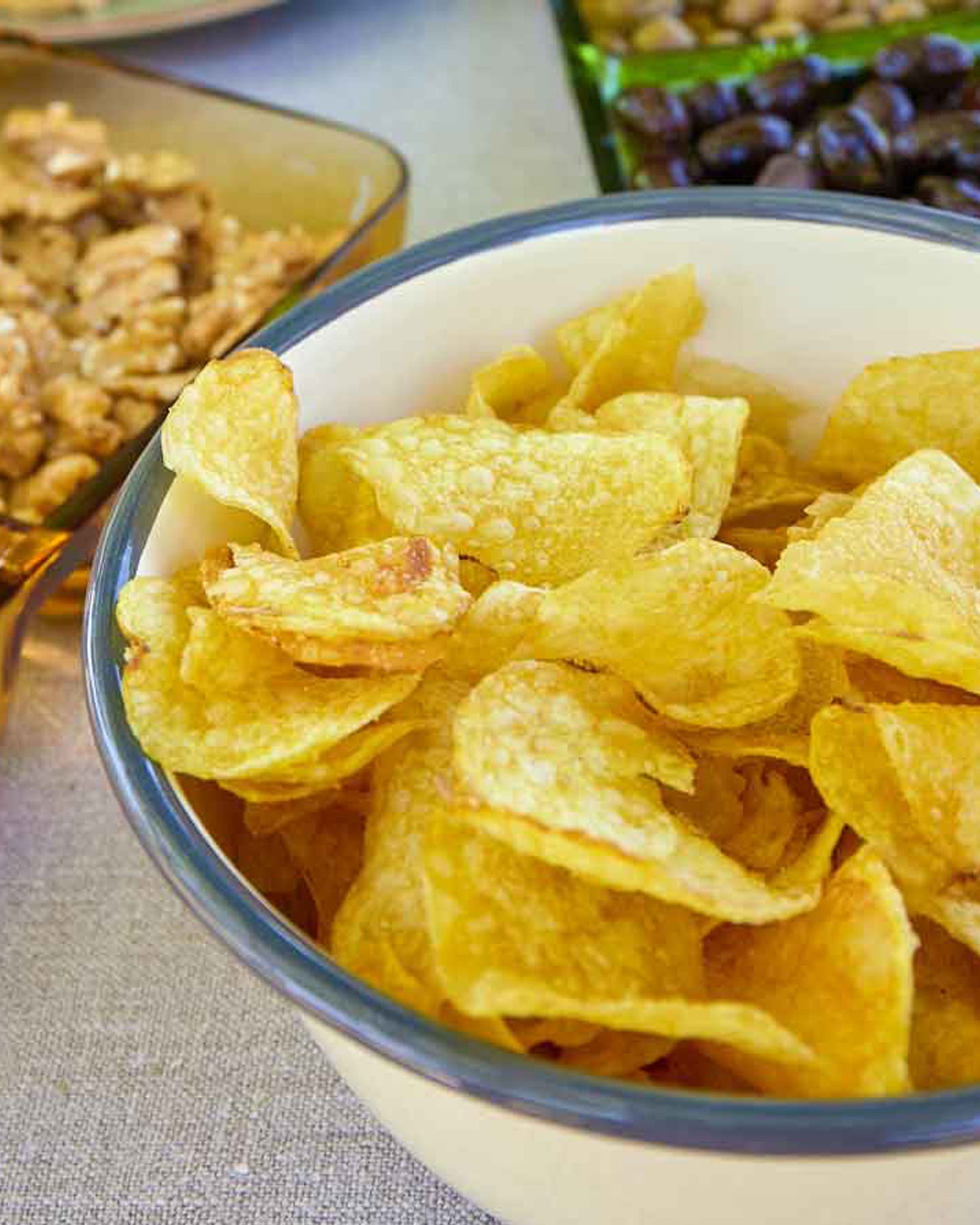 Patatas fritas en aceite de oliva