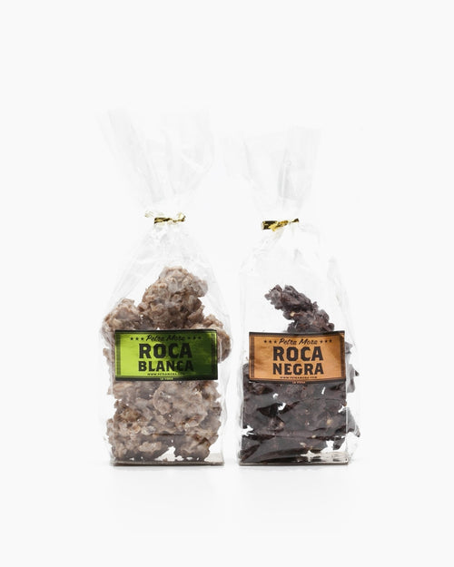 Roca de chocolate blanco