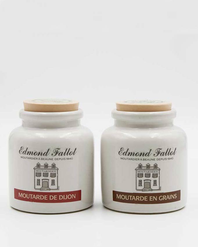 Mostaza de Dijon cerámica Edmund Fallot 250 g