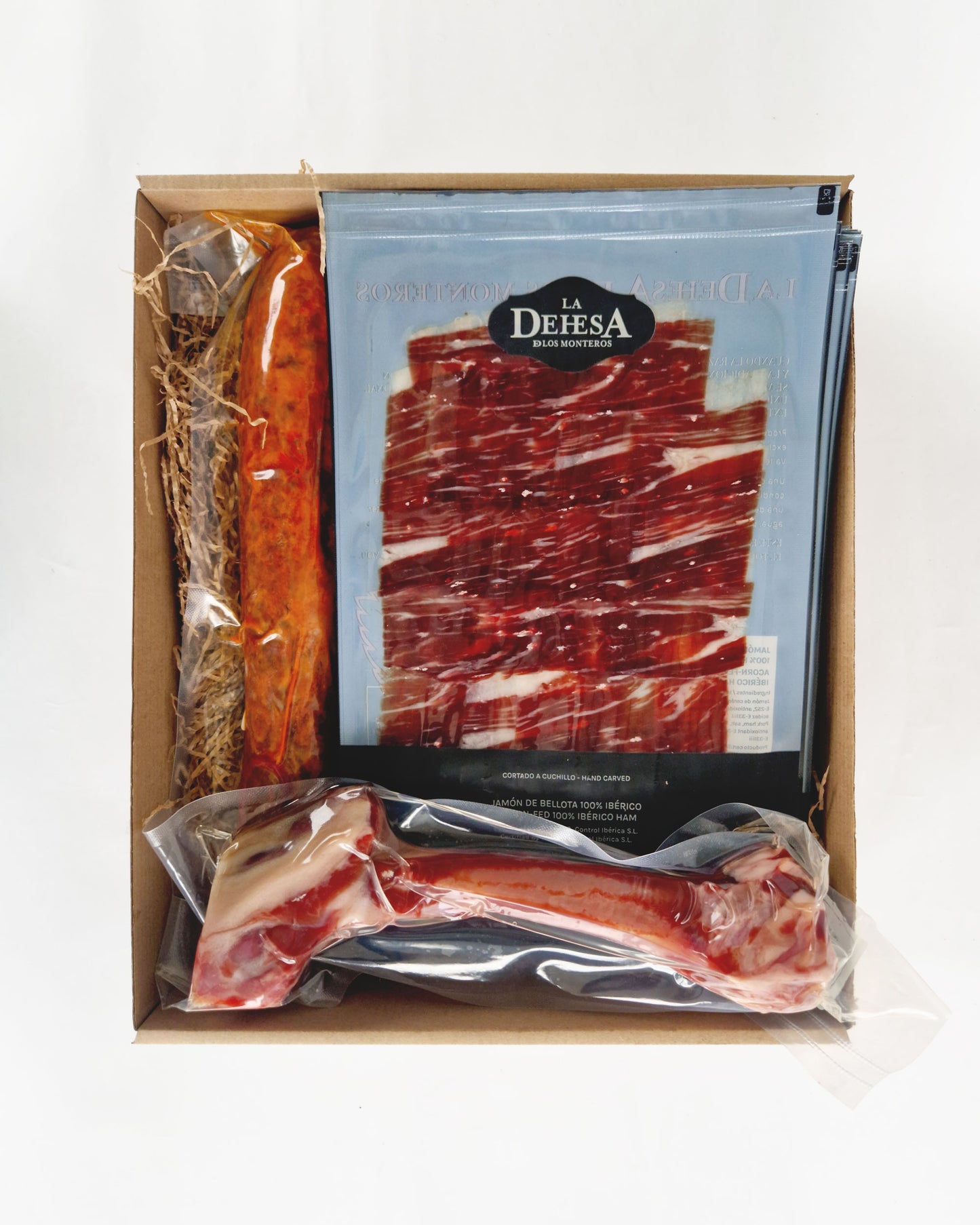 Pack 1/2 jamón de bellota 100% ibérico loncheado