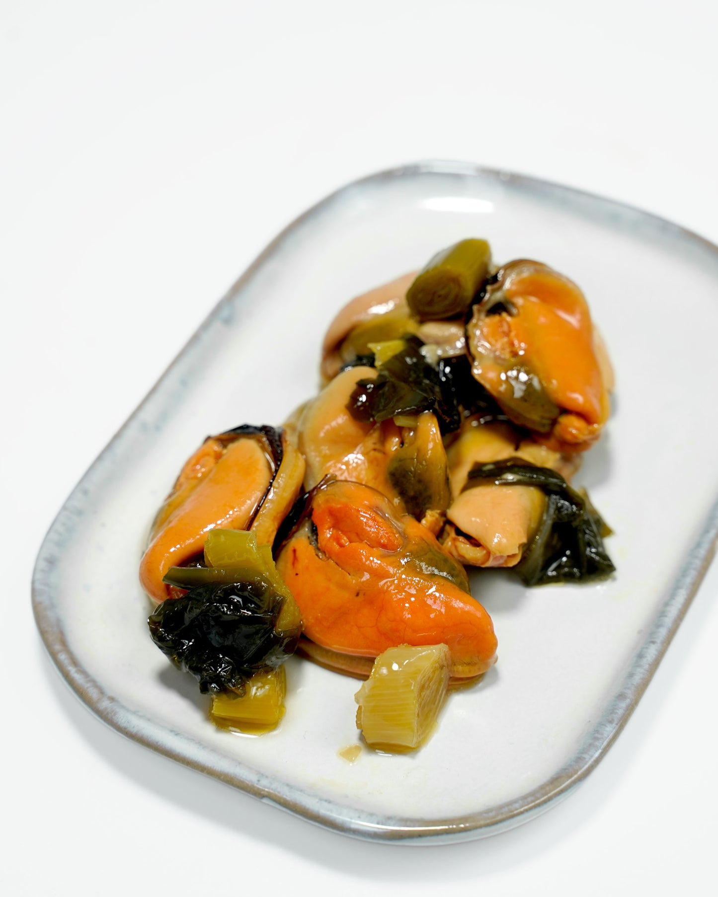 Mejillones con algas en escabeche blanco 130 g