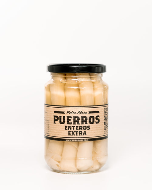 Puerros enteros extrafinos al natural  345 g
