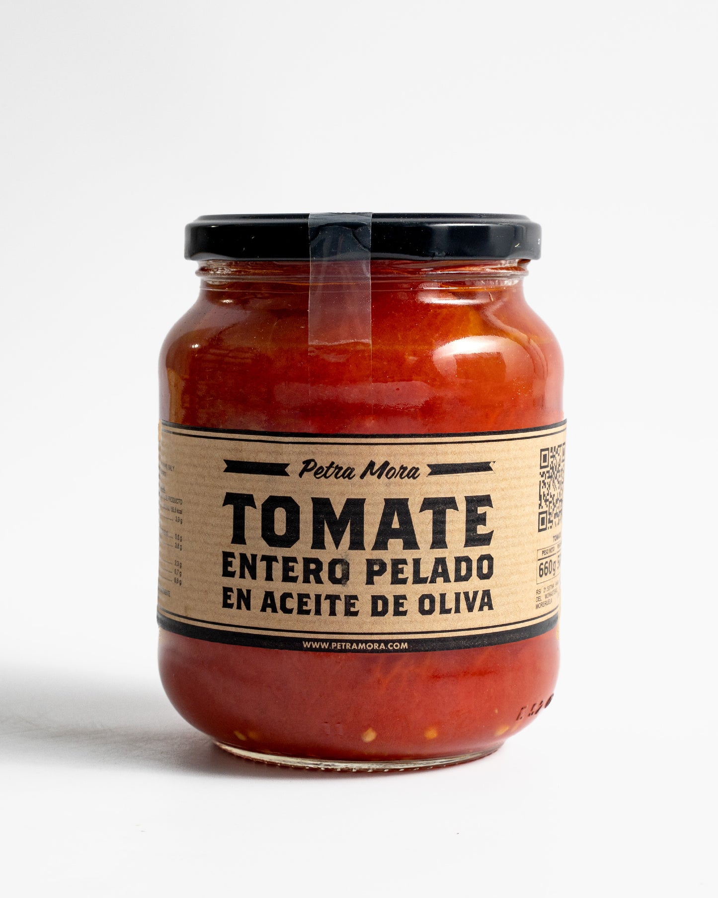 Tomate entero pelado en aceite de oliva 660 g