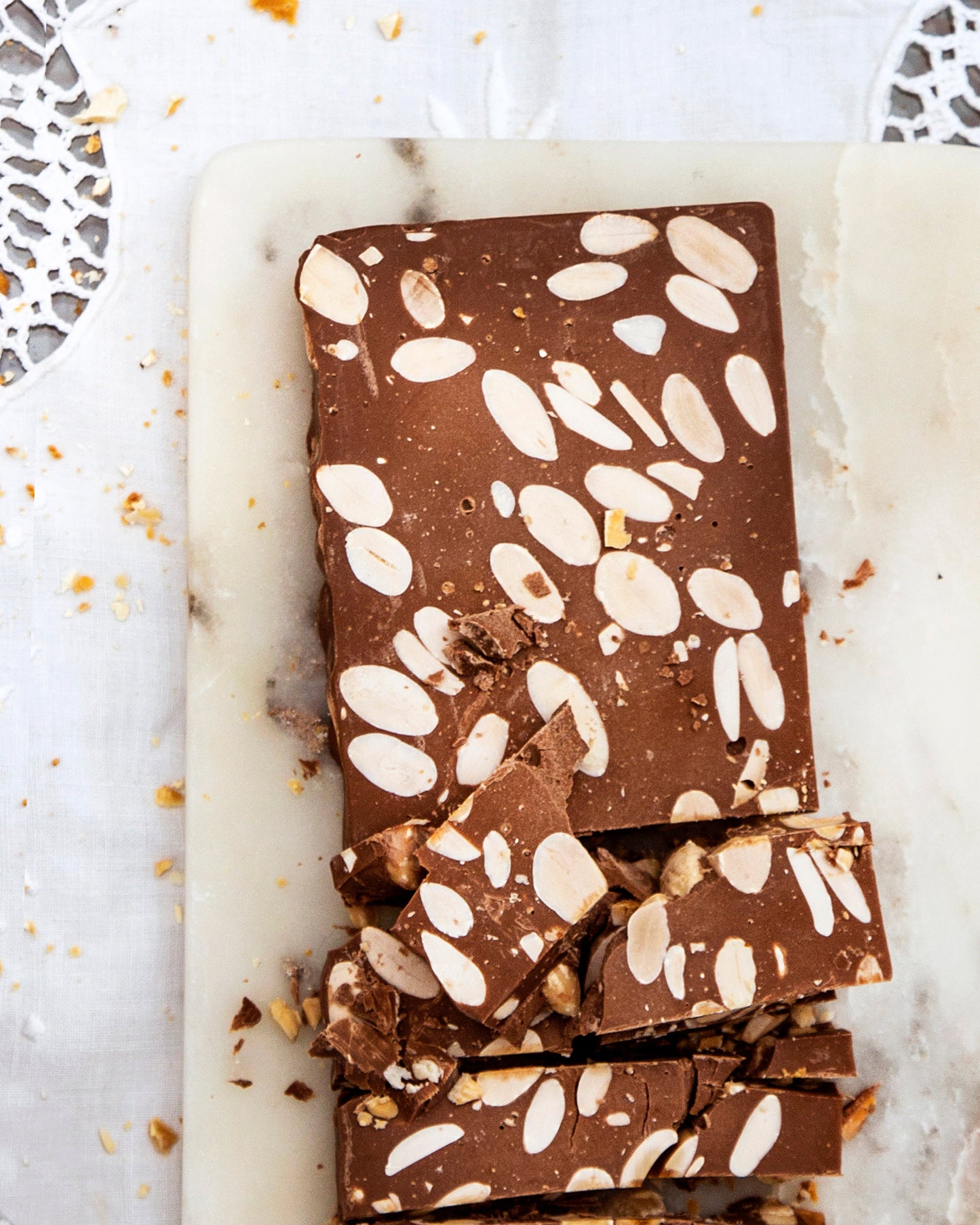 turrón de chocolate sin azúcar