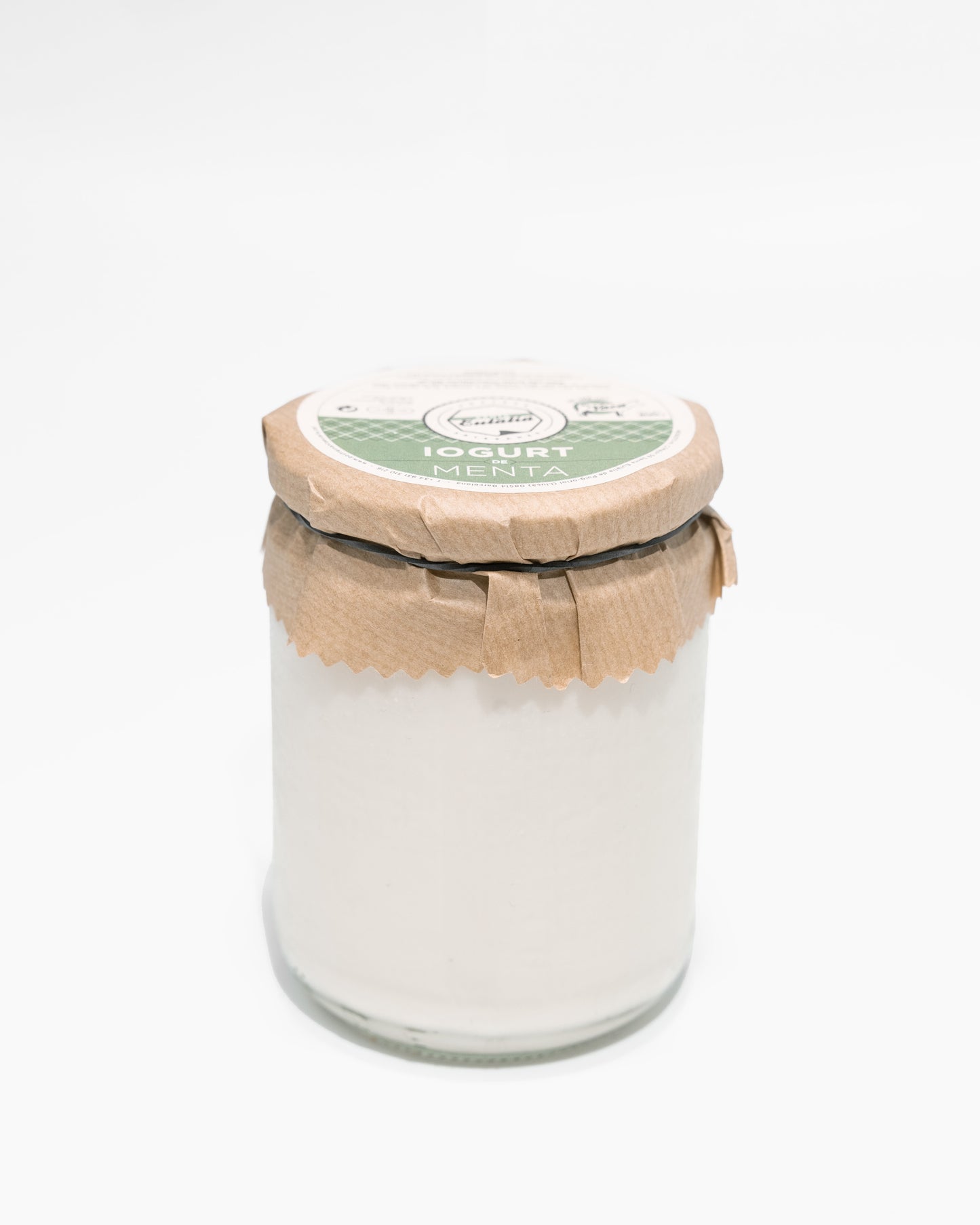 Yogur de vaca con menta 400 g