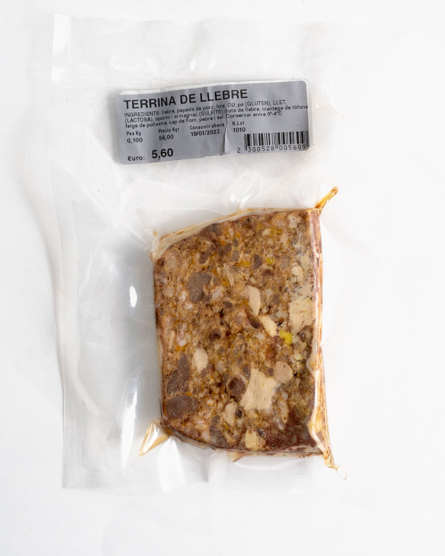 Terrina de liebre 130g
