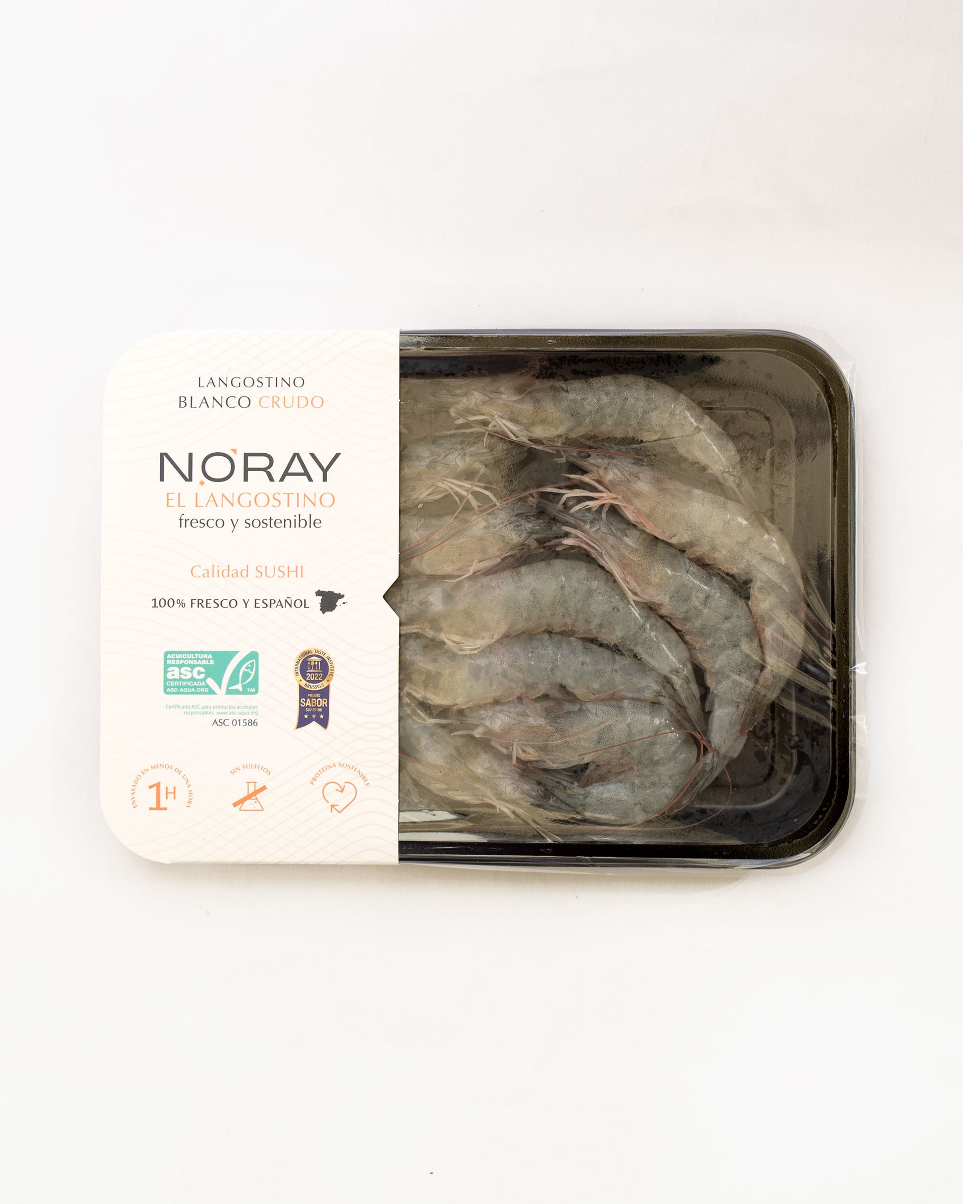 langostino crudo fresco