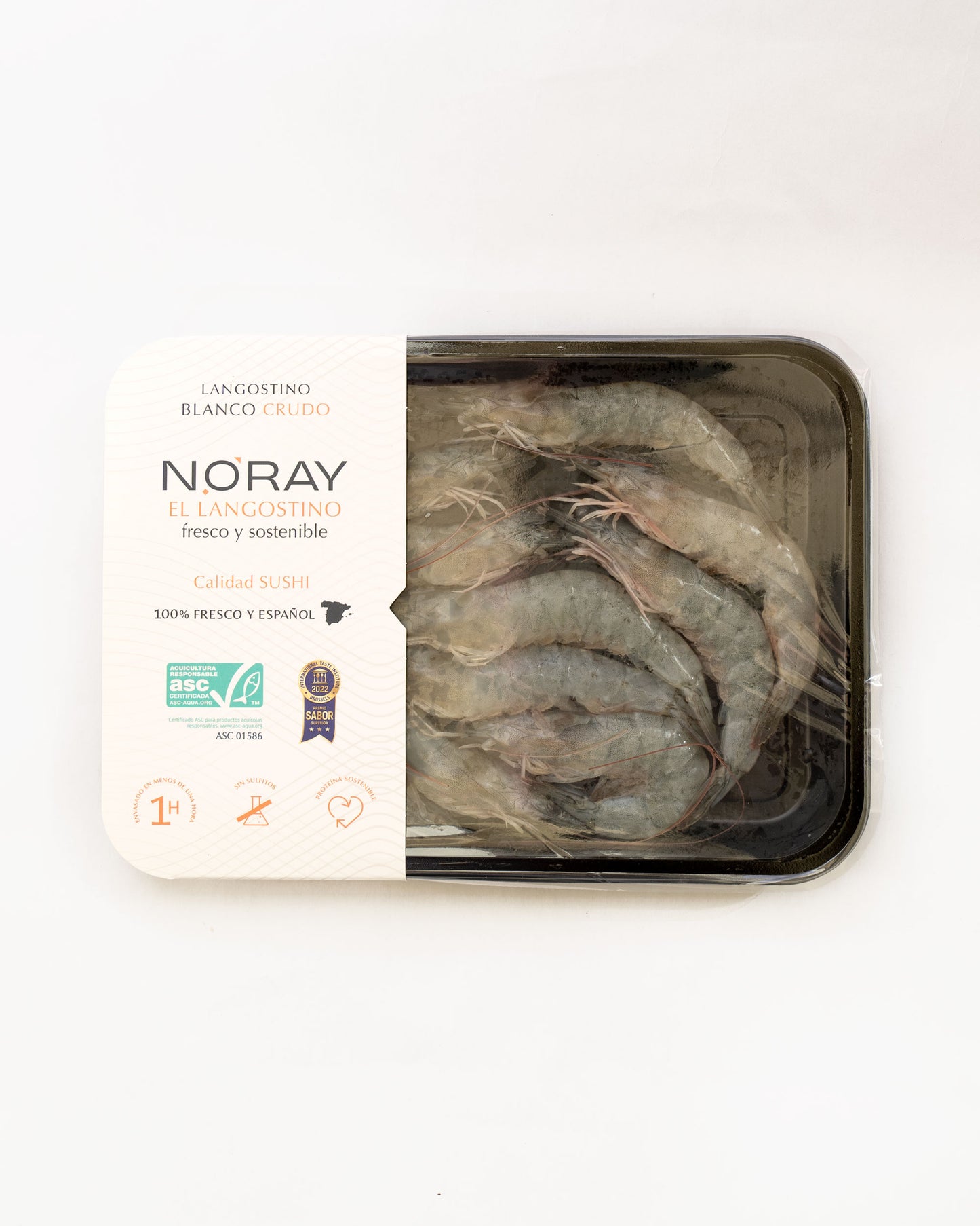 langostino crudo fresco