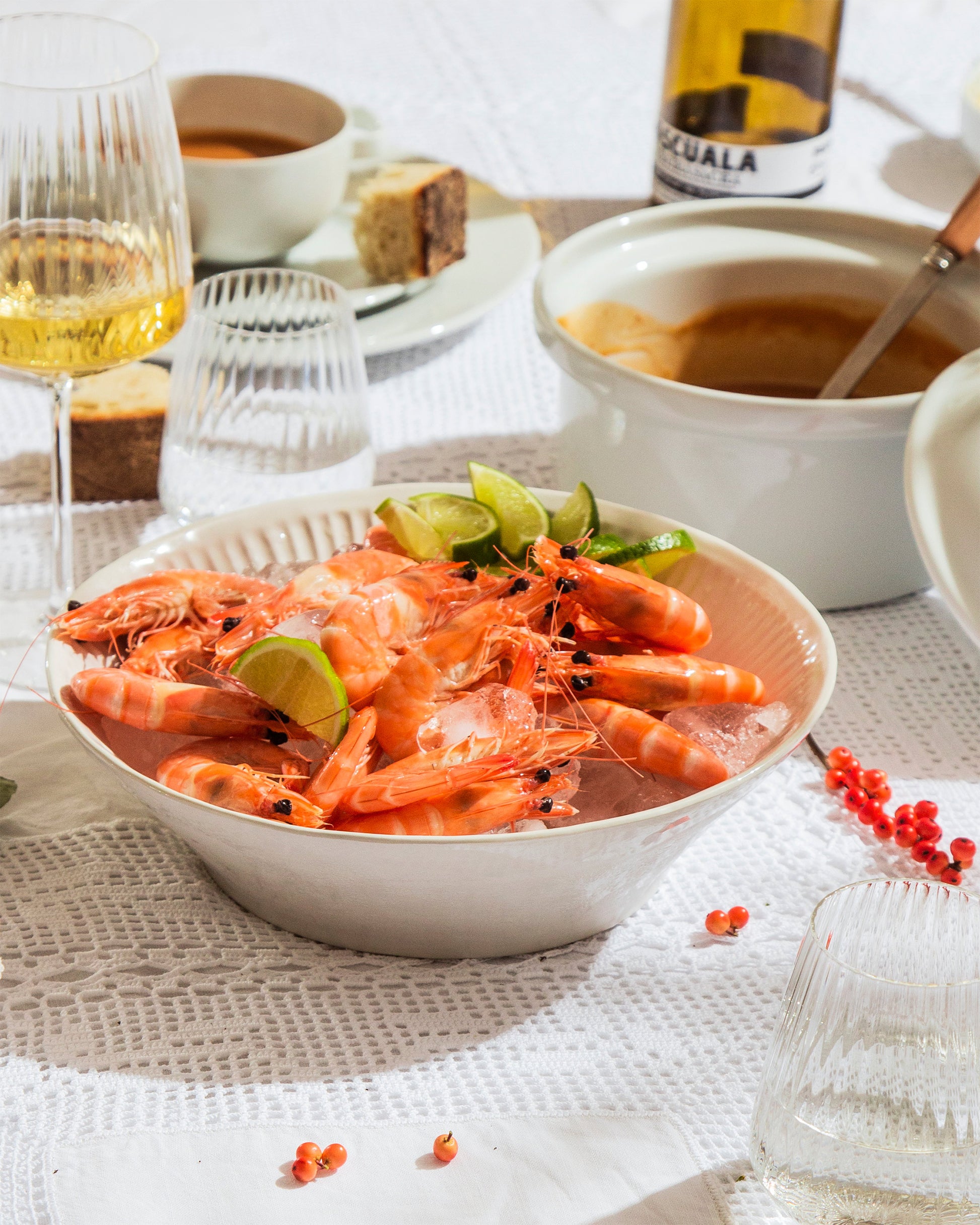 langostino cocido comprar